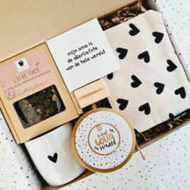 Cadeau voor oma - Hartjes