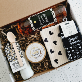 Moederdag cadeau - Jij bent goud waard - Wijn cadeau
