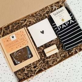 Vaderdag cadeau - Thee momentje - Brievenbus cadeau