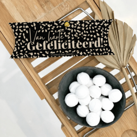 Geslaagd cadeau - Van harte gefeliciteerd - Brievenbus cadeau