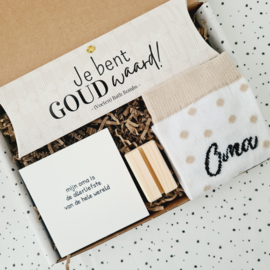 Cadeau voor oma - Voetenbadje - Brievenbus cadeau