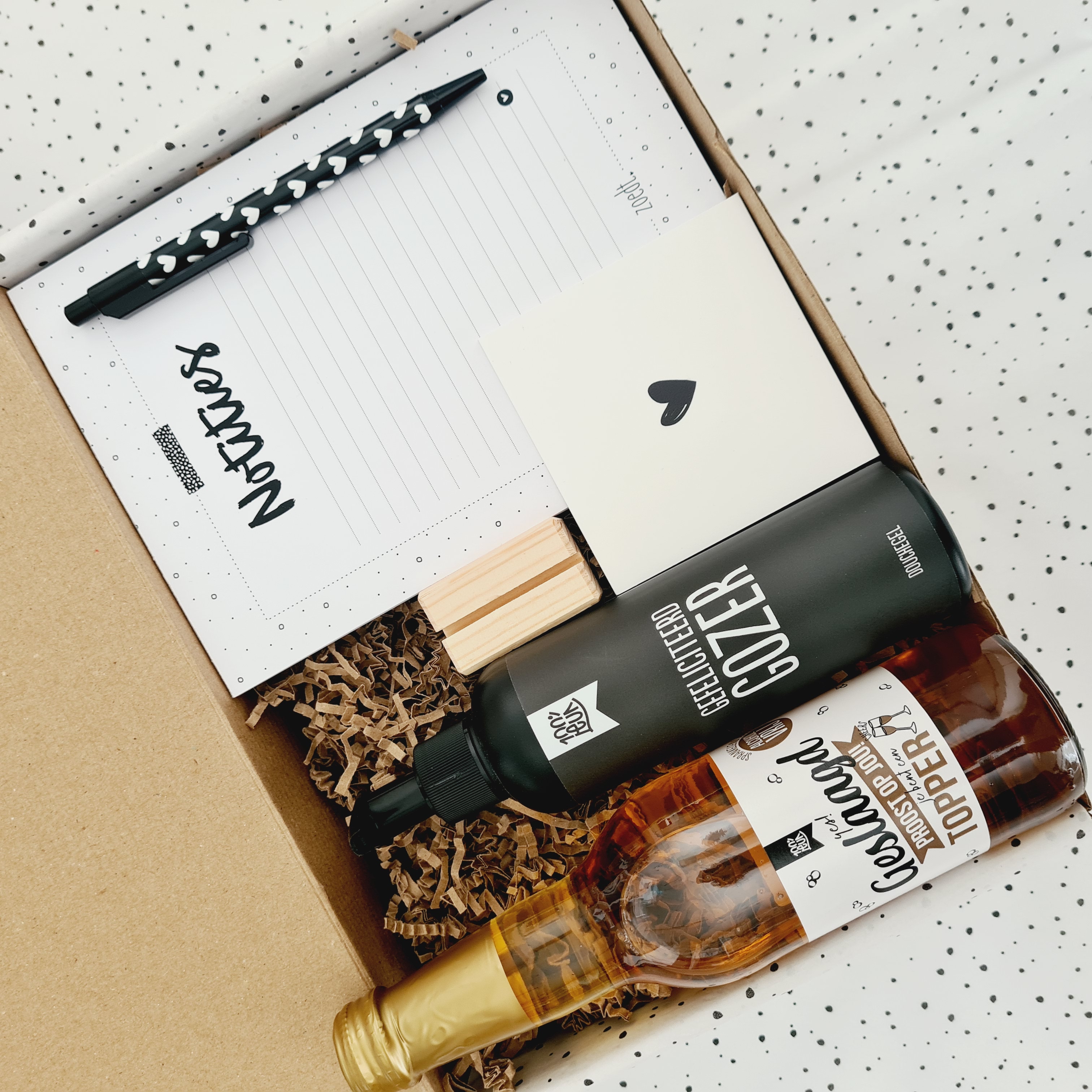 Geslaagd cadeau - Proost op jou (Alcoholvrij)