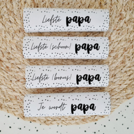 Cadeau voor vader - Thee en chocolade - Brievenbus cadeau