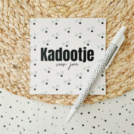 Cadeau voor vriendin - Mini cadeautje koffie - Brievenbus cadeau