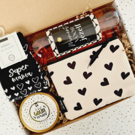 Moederdag cadeau - Super mama - Wijn cadeau