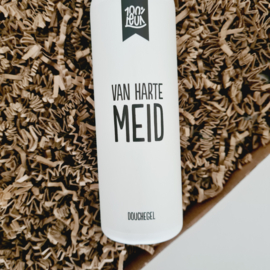 Verhuis cadeau - Van harte meid - Wijn cadeau