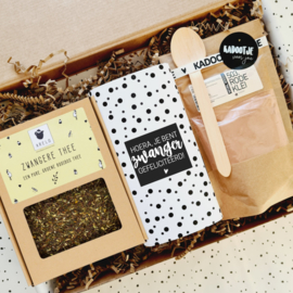 Cadeau zwangerschap - Relax pakket - Brievenbus cadeau
