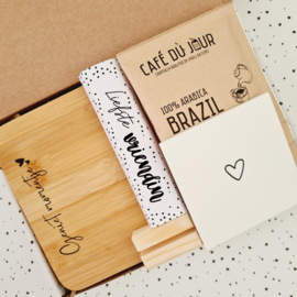 Cadeau voor vriendin - Koffie momentje - Brievenbus cadeau