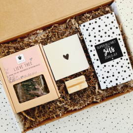 Cadeau zus - Blij met een zus zoals jij - Brievenbus cadeau