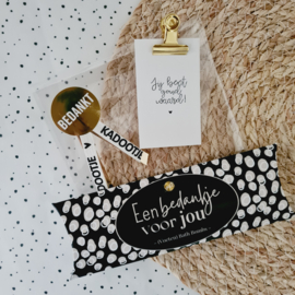 €5,15 excl. BTW - (Voeten) Bath Bombs - Dag van de Pedagogisch Medewerker cadeau