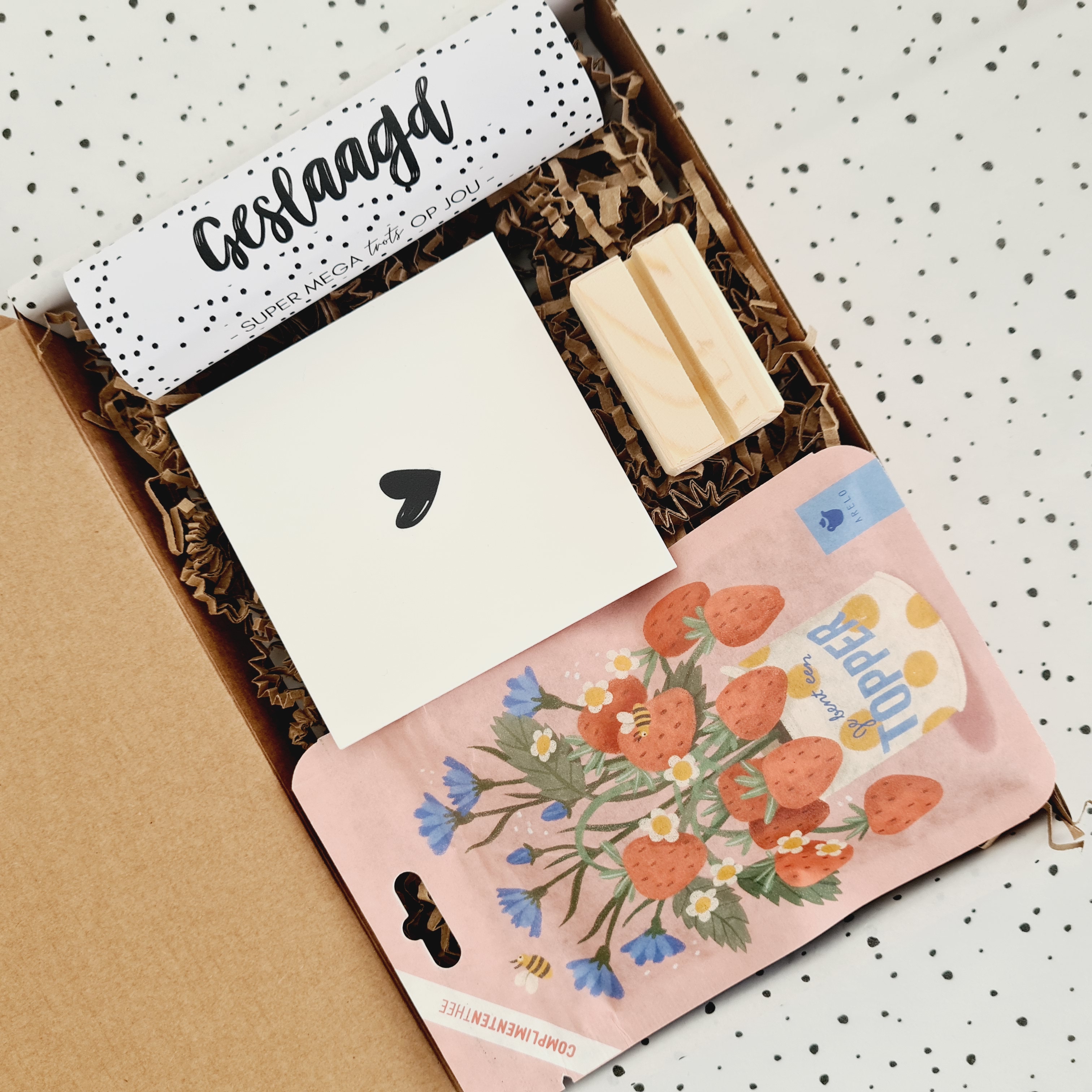 Geslaagd cadeau - Je bent een topper