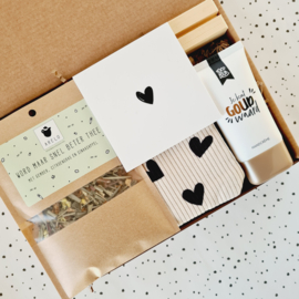 Beterschap cadeau - Hartjes - Brievenbus cadeau