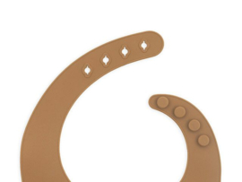 Jollein Soliconen Slab - Caramel