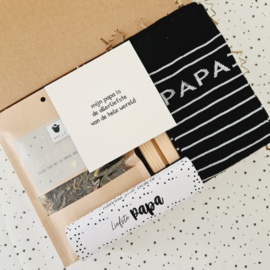 Cadeau voor vader - Mini relax momentje thee - Brievenbus cadeau