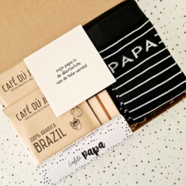 Cadeau voor vader - Mini relax momentje koffie - Brievenbus cadeau