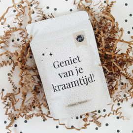 Zwangerschapsverlof cadeau - Super mama - Brievenbus cadeau