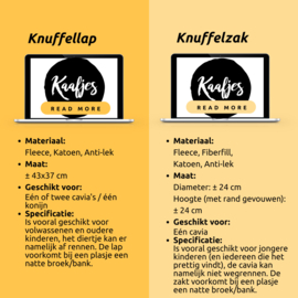 Knuffellap vs. Knuffelzak