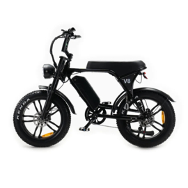 OUXI V8 (C80) - Fatbike - Zwart