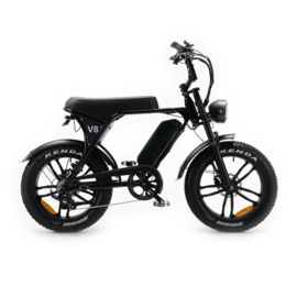 OUXI V8 (C80) - Fatbike - Zwart