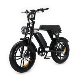 OUXI V8 (C80) - Fatbike - Zwart