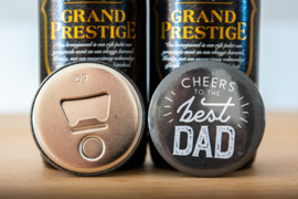 Opener/Magneet "Cheers to the best dad"