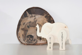 Houten diertje - olifant