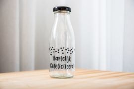 Melkflesje hartelijk gefeliciteerd