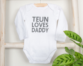 Teun loves daddy