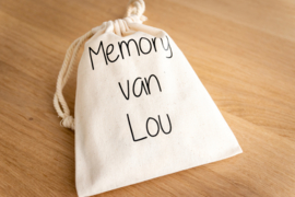 Houten memory spel