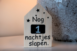 Houten huisjes set Sinterklaas