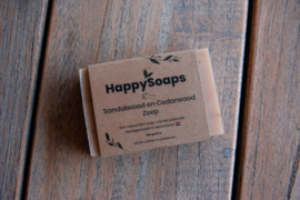 Zakje met heerlijke handzeep van The Happy Soaps - variant Monique