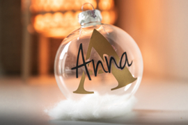 Kerstbal met naam
