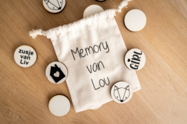 Houten memory spel