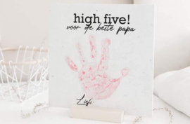 High Five! voor de beste papa