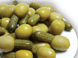 Aceitunas Zambudio - grote Gordal olijven gevuld met augurk