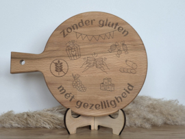 Ronde borrelplank Ø 20 cm
