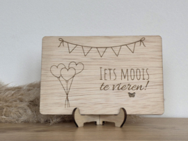 Felicitatiekaart - Iets moois te vieren
