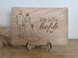 Felicitatiekaart - Huwelijk