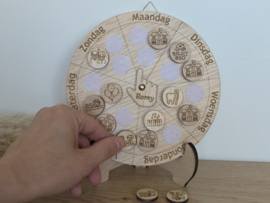 Planningschijf 16 cm