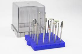 Bur Butler (geavanceerde freeshouder) - wit - voor 25 stuks