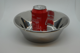 Conische kom / schaal in RVS (inox)  Ø 150 mm - hoogte 60 mm