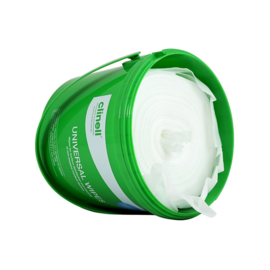 Clinell Universal Wipes /  Doekjes Schimmel- bacterie- virusdodend - Emmer - 225 st.