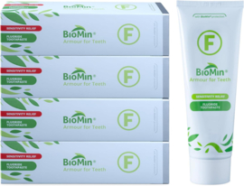 BioMin™ F Tandpasta 75ml per stuk  - Geavanceerde Bescherming voor Gevoelige Tanden