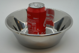 Conische kom / schaal in RVS (inox)  Ø  100 mm - hoogte 45 mm