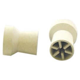 Prophy+ - Polijstcups Wit in Synthetisch Polymeer Snap On /100st