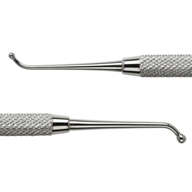 PFI 18 Ball Burnisher - Dubbelzijdig (2.4mm/1.6mm) - Amalgaam Instrument