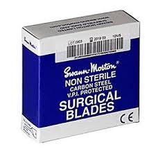 Swann Morton Bistourimesjes Nr10 Niet Steriel /100st
