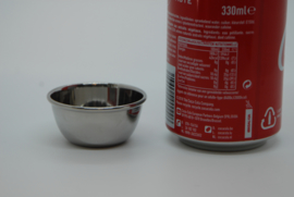 Conische RVS kom (inox) Ø 50 mm - hoogte 20 mm