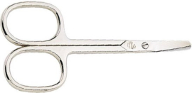 Chirurgische schaar stomp/ stomp gebogen 9 cm RVS