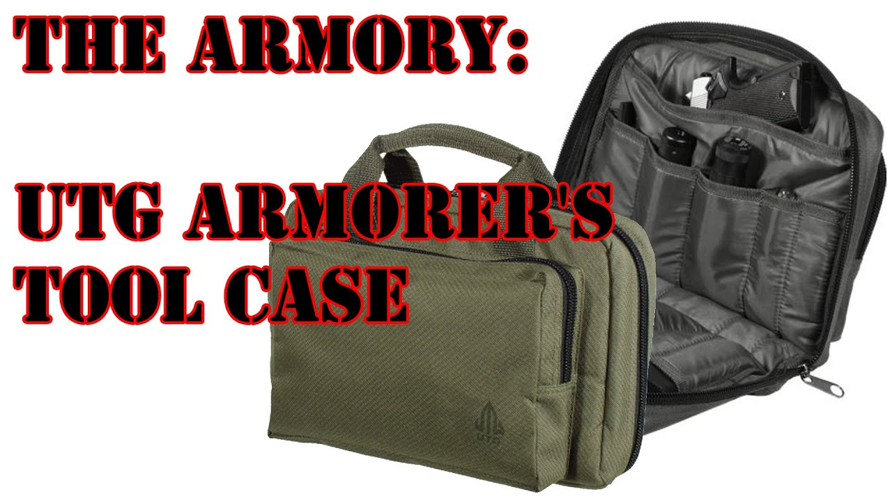 UTG ARMORER4S TOOL CASE ZWART